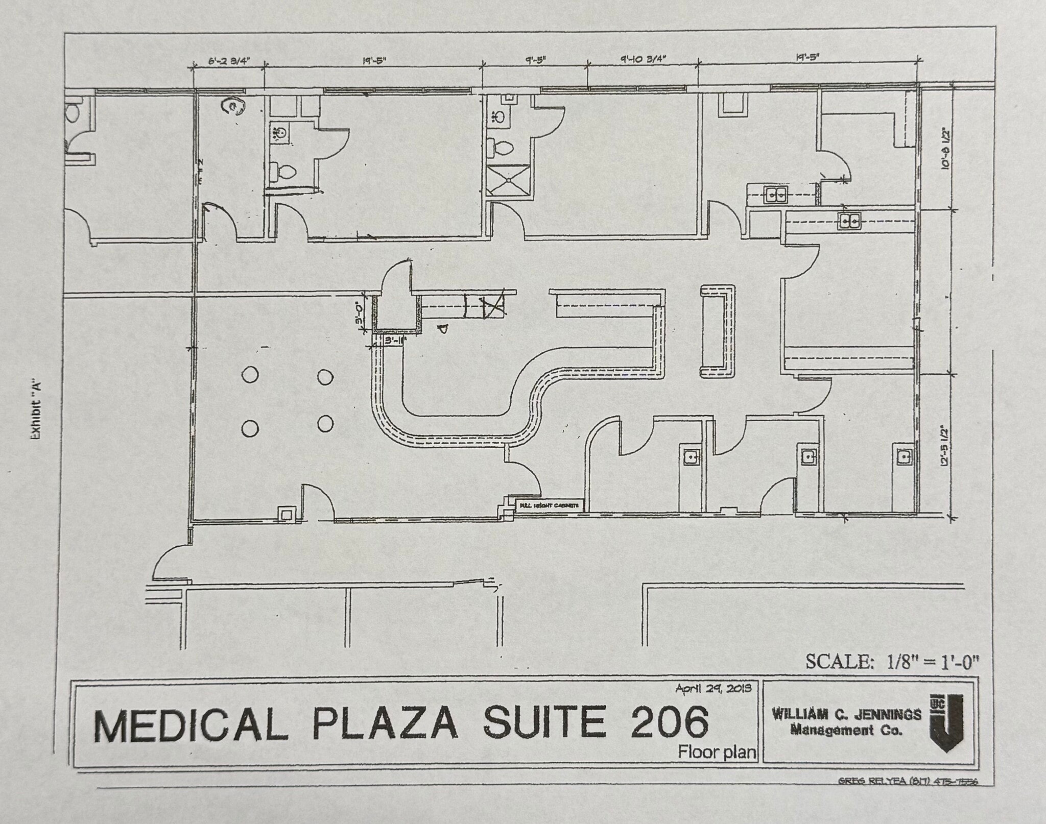800 8th Ave, Fort Worth, TX à louer Plan d’étage- Image 1 de 7