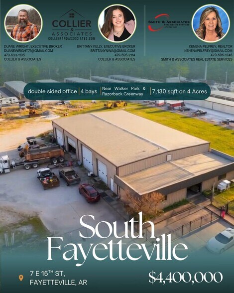 7 E 15th St, Fayetteville, AR à vendre - Vidéo sur l’inscription commerciale - Image 2 de 8