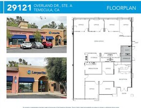 29121 Overland Dr, Temecula, CA for lease Floor Plan- Image 1 of 2