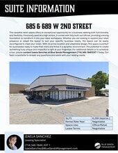 659-689 W 2nd St, San Bernardino, CA à louer Plan de site- Image 2 de 15