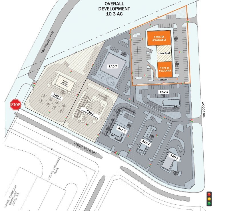 NEC N. Twinwood Parkway @Twinwood Center dr, Brookshire, TX à louer Photo du bâtiment- Image 1 de 2