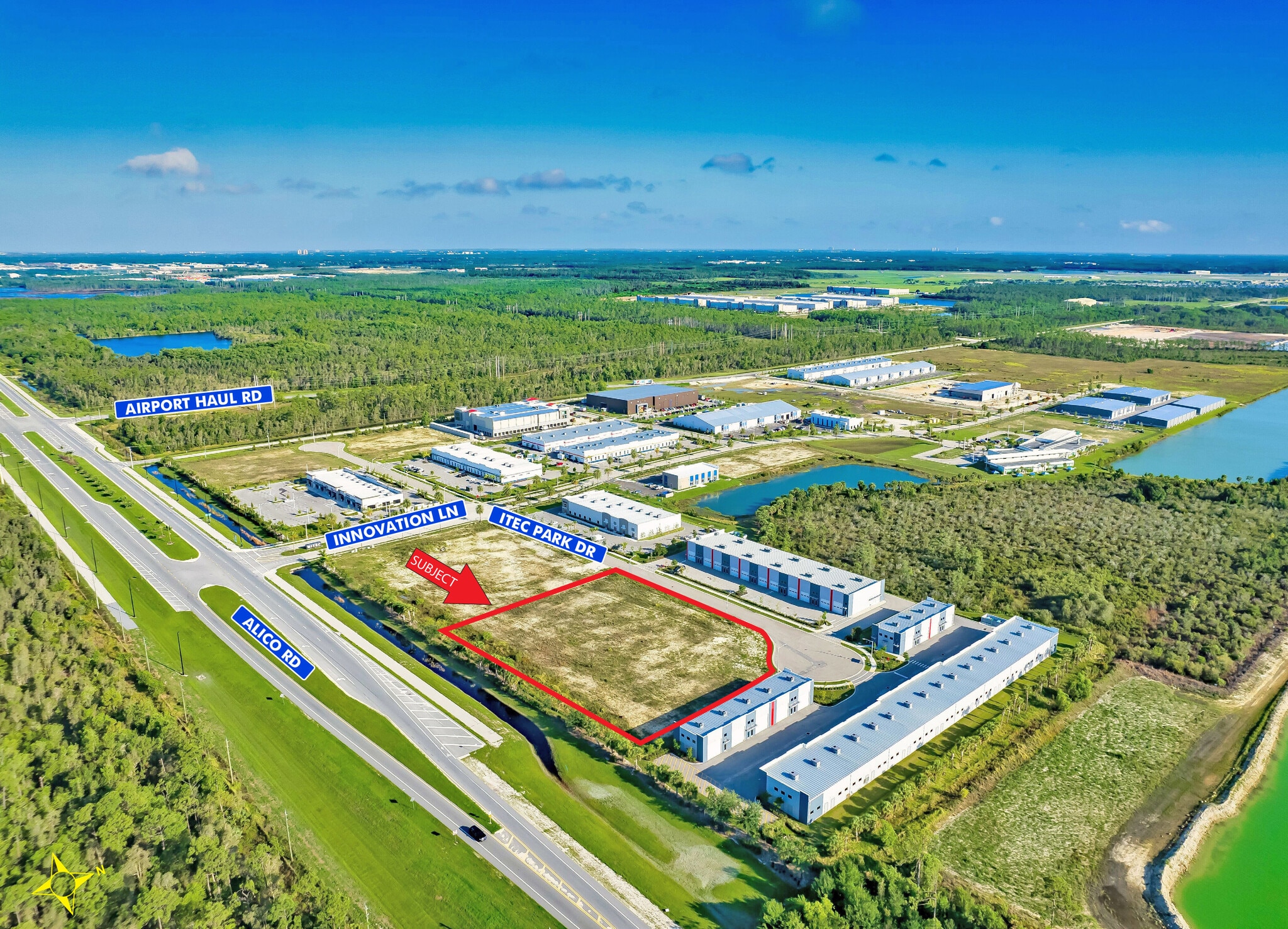 12291-12311 Itec Park Dr, Fort Myers, FL for sale Aerial- Image 1 of 7