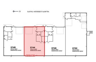 2744 SE Long St, Portland, OR for lease Floor Plan- Image 1 of 1