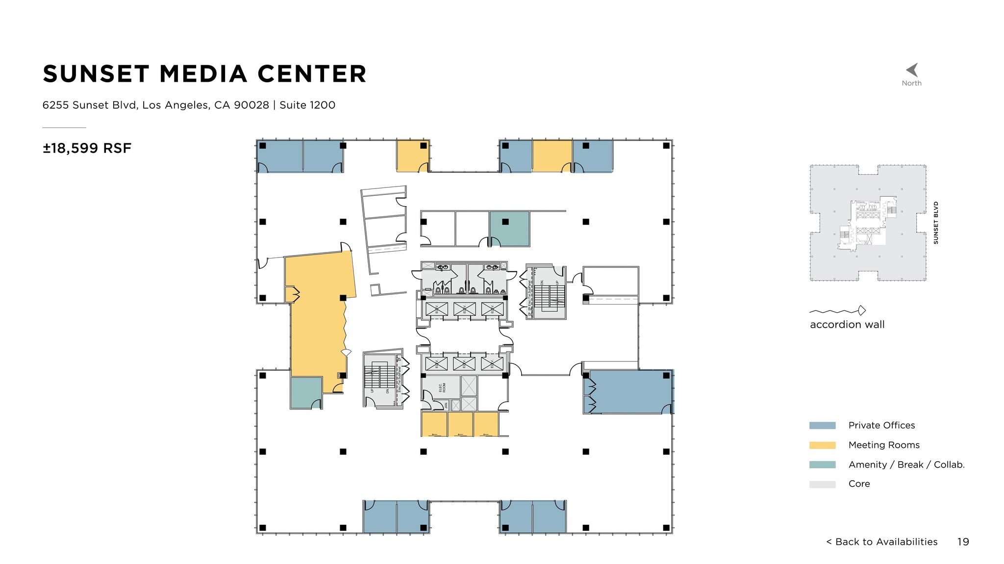 6255 W Sunset Blvd, Los Angeles, CA for lease Site Plan- Image 1 of 1