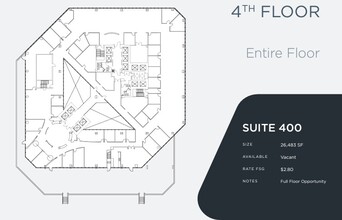 401 W A St, San Diego, CA à louer Plan d’étage- Image 1 de 1