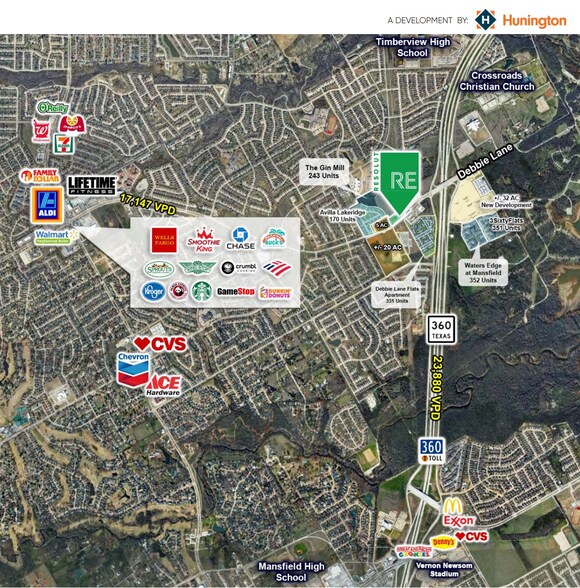 1305 Debbie Ln, Arlington, TX à louer - Photo du bâtiment - Image 2 de 27