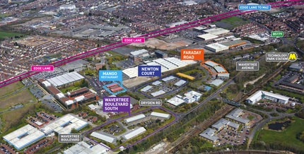 Wavertree Blvd S, Liverpool, MSY - AERIAL map view