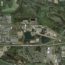 6268 Highway 101, Shakopee, MN - Aerial  map view