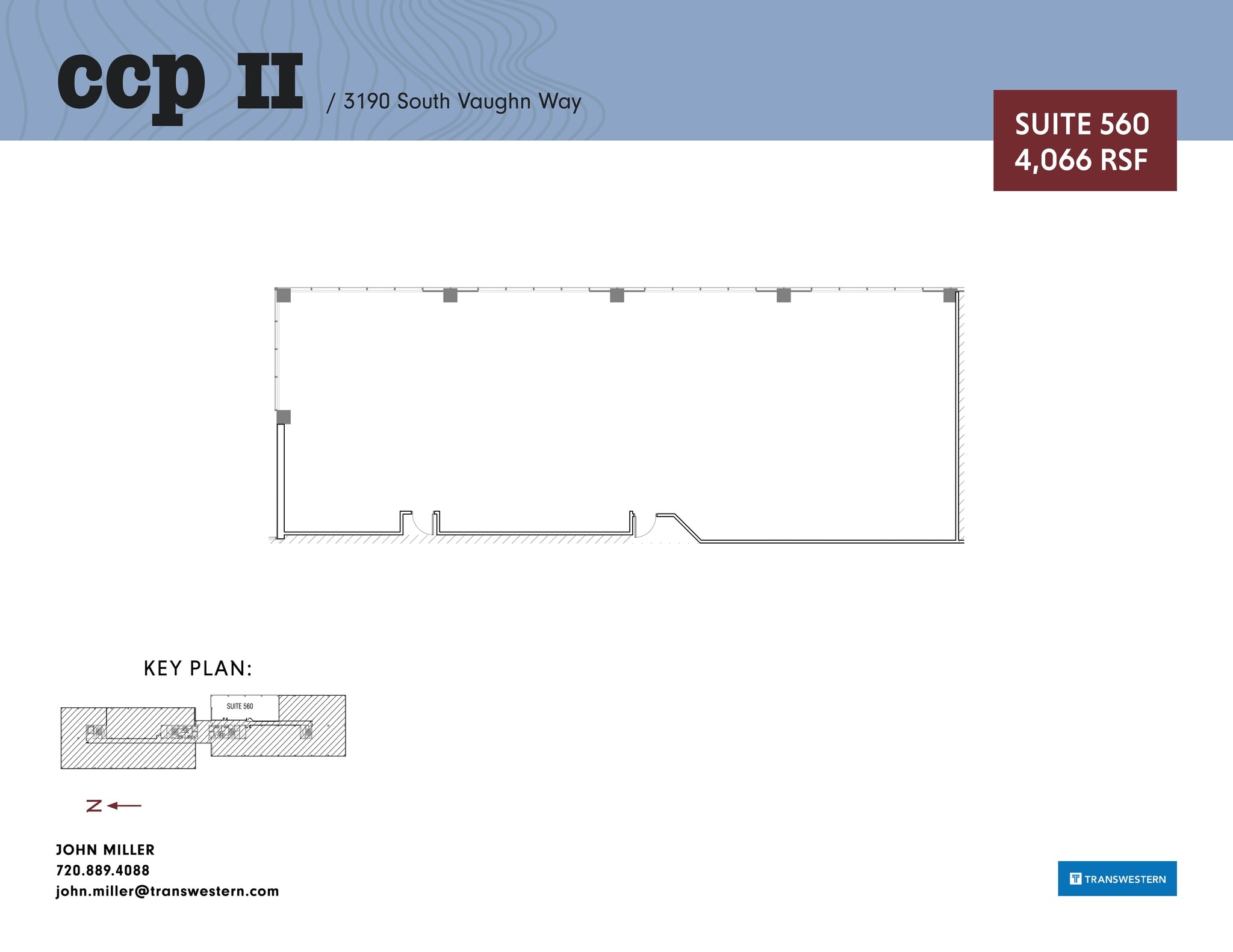 3131 S Vaughn Way, Aurora, CO for lease Site Plan- Image 1 of 2