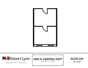 4300 N Central Expy, Dallas, TX for lease Floor Plan- Image 1 of 1