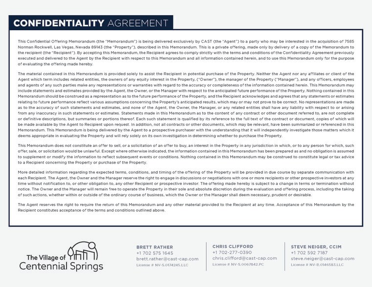 7585 Norman Rockwell Ln, Las Vegas, NV à vendre - Photo du bâtiment - Image 3 de 14