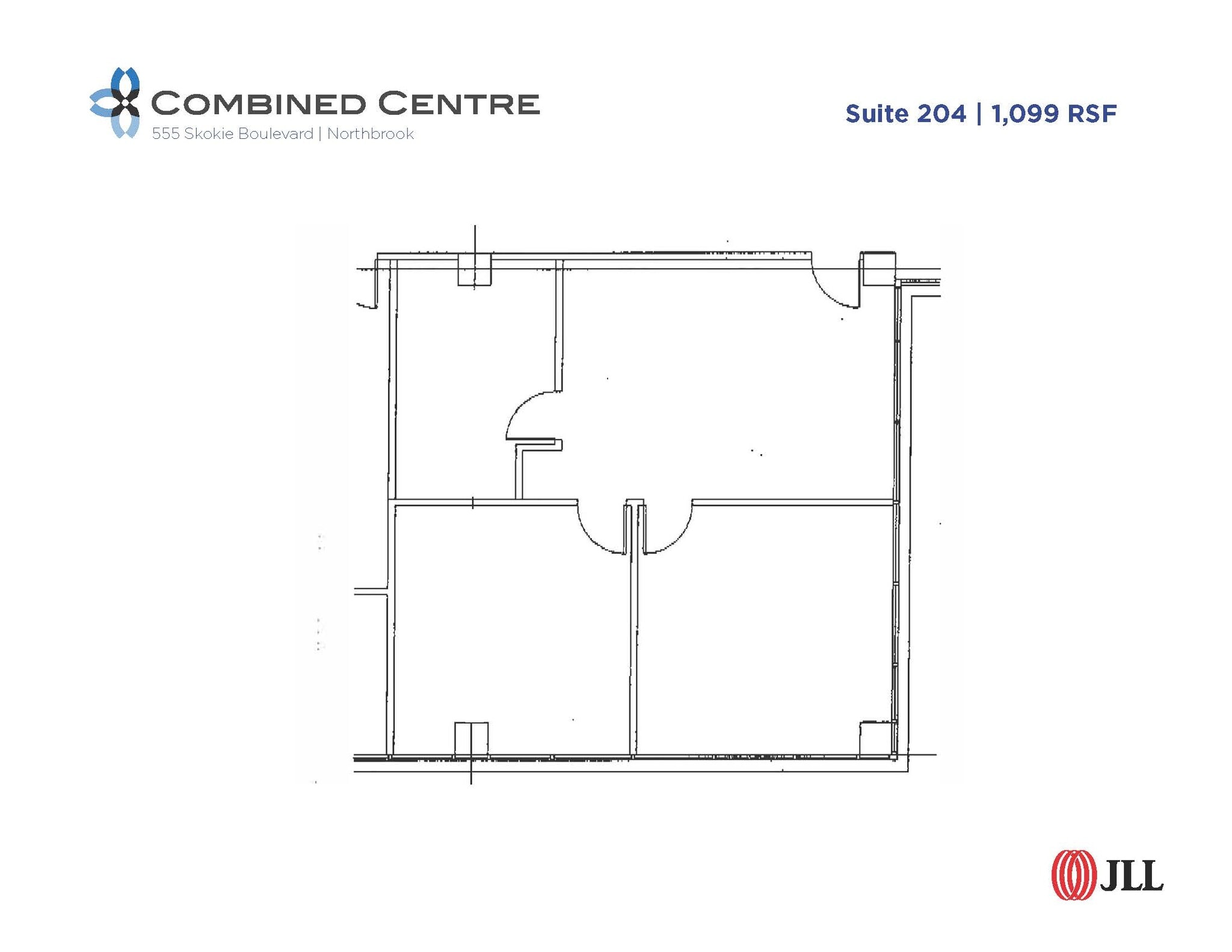 707 Skokie Blvd, Northbrook, IL à louer Plan d’étage- Image 1 de 1