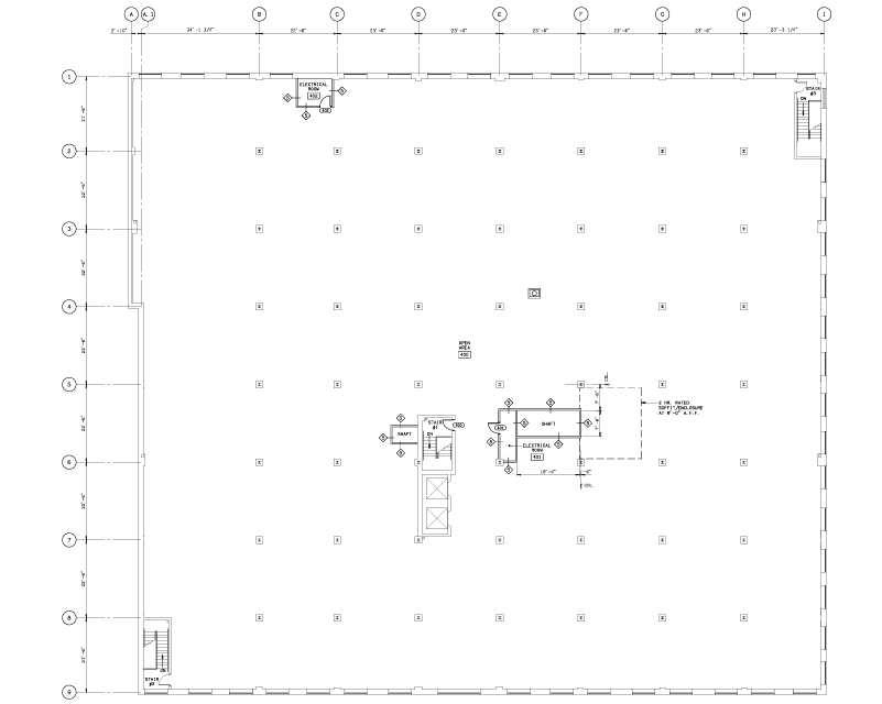 1020 Bolivar Rd, Cleveland, OH for lease Floor Plan- Image 1 of 2