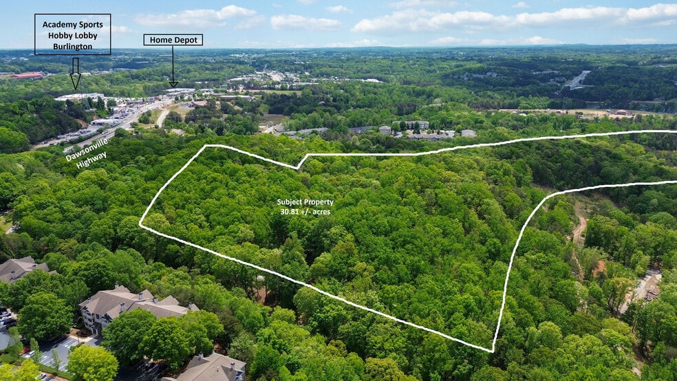 1480 Boleman Rd, Gainesville, GA for sale - Aerial - Image 3 of 9
