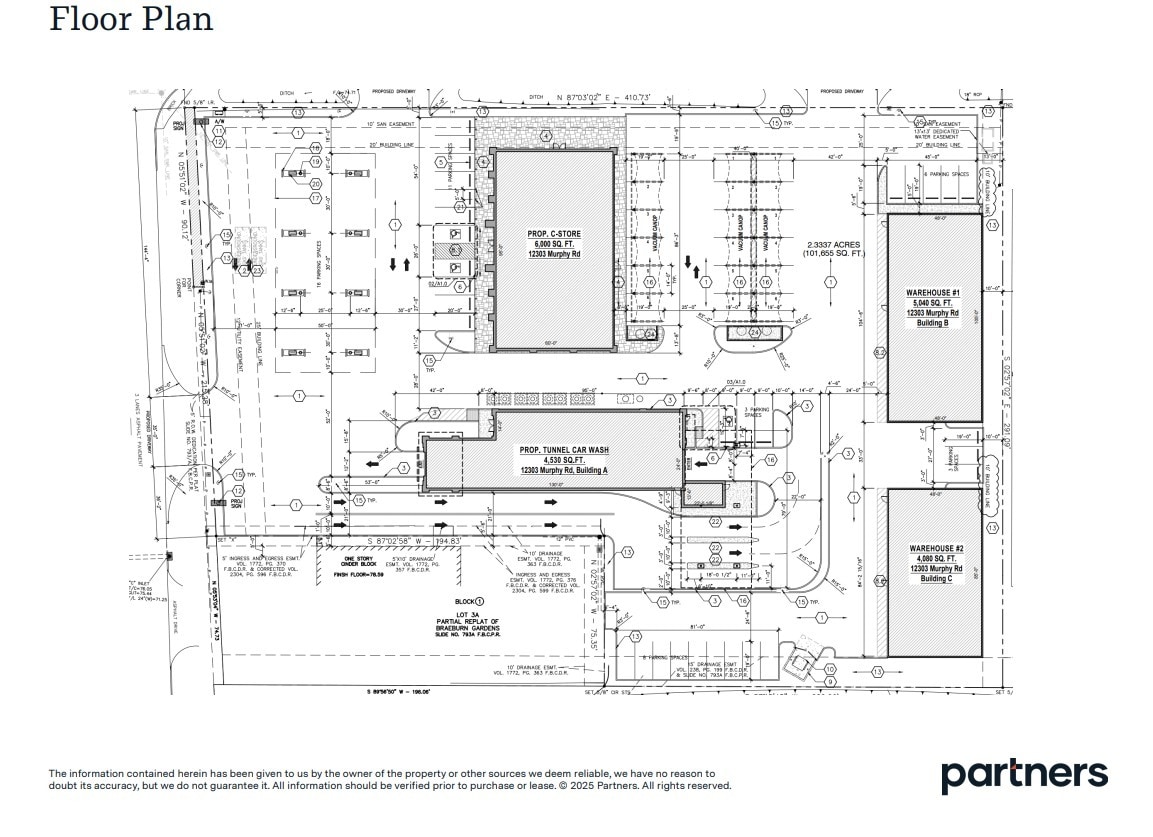 12303 Murphy Rd, Stafford, TX for lease Floor Plan- Image 1 of 1