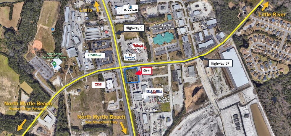 Highway 9 & Highway 57, Little River, SC à louer - Photo du bâtiment - Image 2 de 4