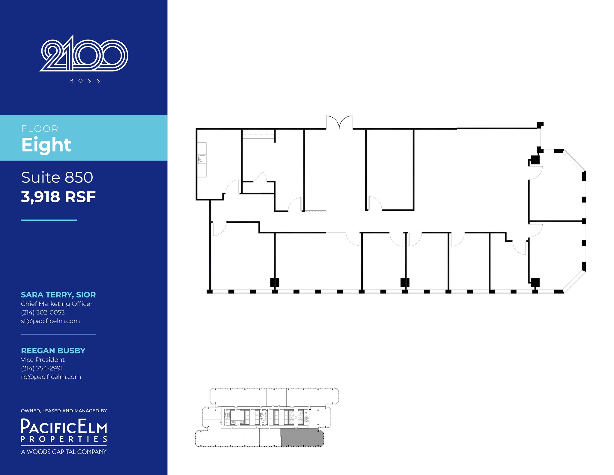 2100 Ross Ave, Dallas, TX à louer Plan de site- Image 1 de 1