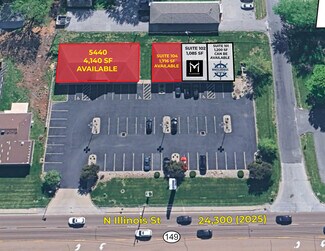 Plus de détails pour 5400-5440 N Illinois St, Fairview Heights, IL - Bureau/Commerce de détail à louer
