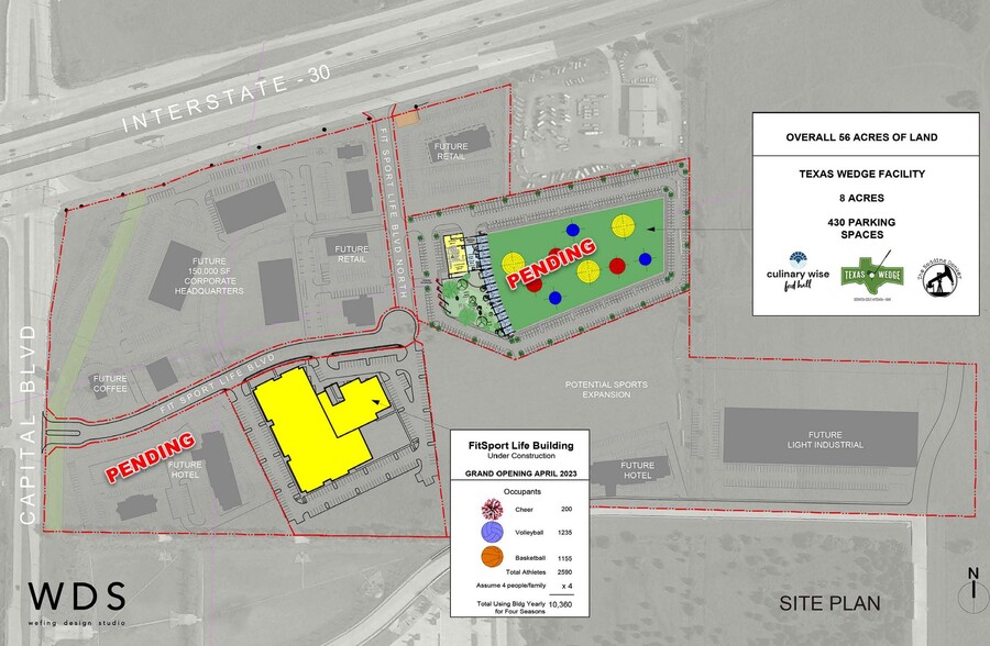 SEC I-30 & FM 549 – Fit Sport Life Development, Rockwall, TX à vendre - Photo du bâtiment - Image 2 de 4