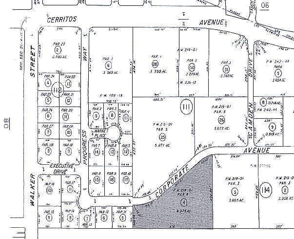 5606-5736 Corporate Ave, Cypress, CA for lease - Plat Map - Image 2 of 14