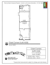 1161 E Clark Rd, Dewitt, MI for lease Floor Plan- Image 1 of 1