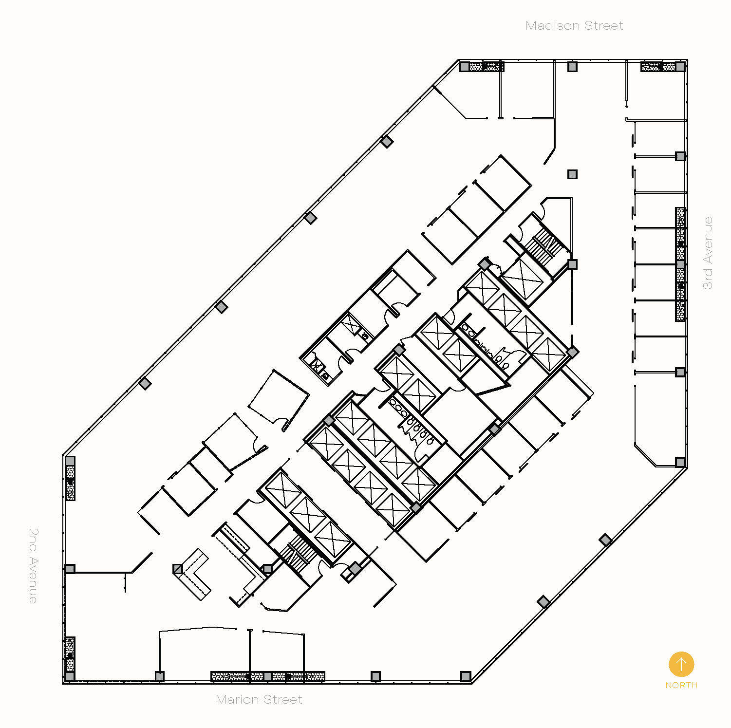999 3rd Ave, Seattle, WA for lease Floor Plan- Image 1 of 8