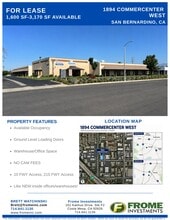 1894 Commercenter West Dr, San Bernardino, CA for lease Interior Photo- Image 2 of 5