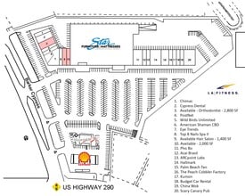 12312-12320 Barker Cypress Rd, Cypress, TX for lease Site Plan- Image 1 of 2