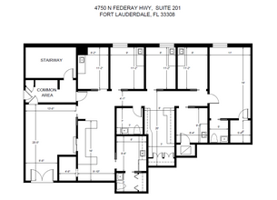 4750 N Federal Hwy, Fort Lauderdale, FL for lease Floor Plan- Image 1 of 1