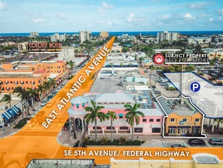 Plus de détails pour 504 E Atlantic Ave, Delray Beach, FL - Commerce de détail à vendre