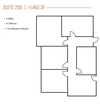 1520 The Alameda, San Jose, CA for lease Floor Plan- Image 1 of 1