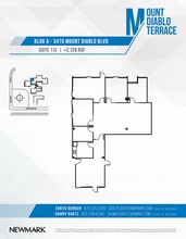 3470 Mt Diablo Blvd, Lafayette, CA for lease Floor Plan- Image 1 of 1