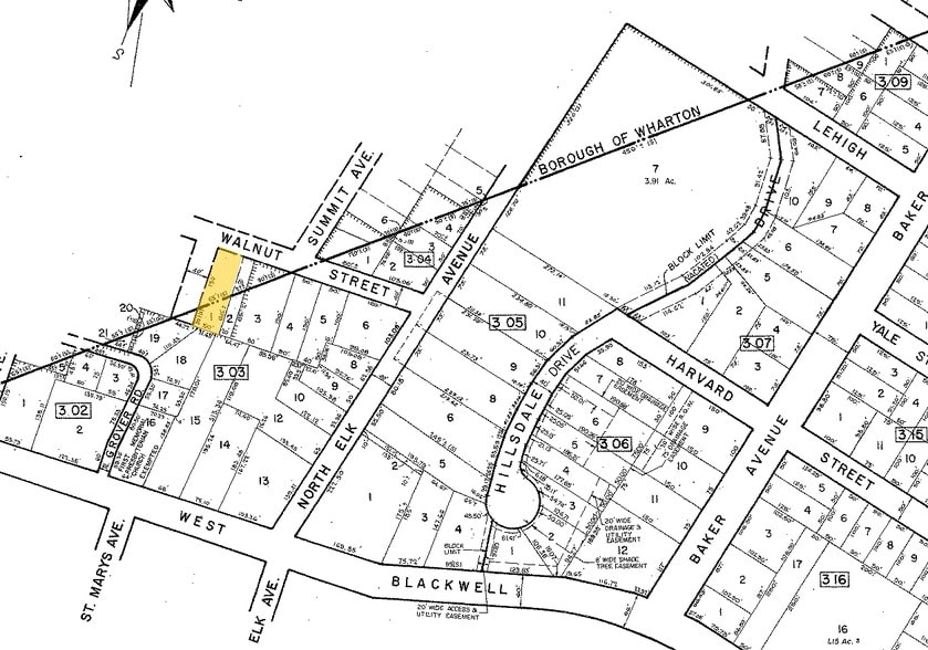 369 W Blackwell St, Dover, NJ for lease - Plat Map - Image 3 of 12
