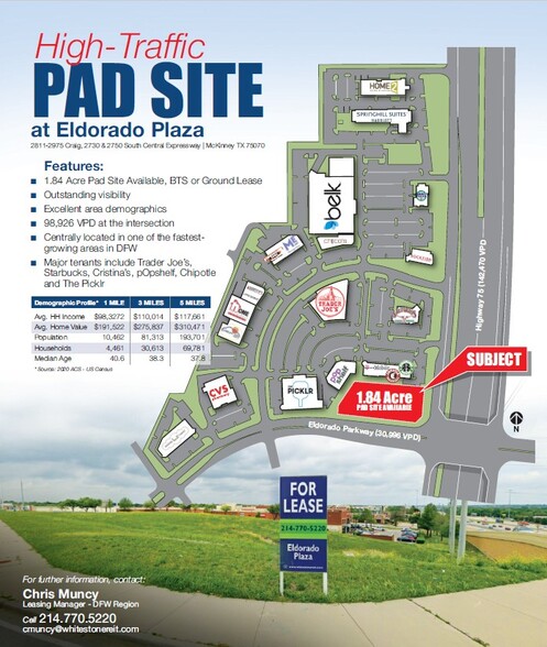 Eldorado Parkway & US 75, McKinney, TX for lease - Building Photo - Image 1 of 3