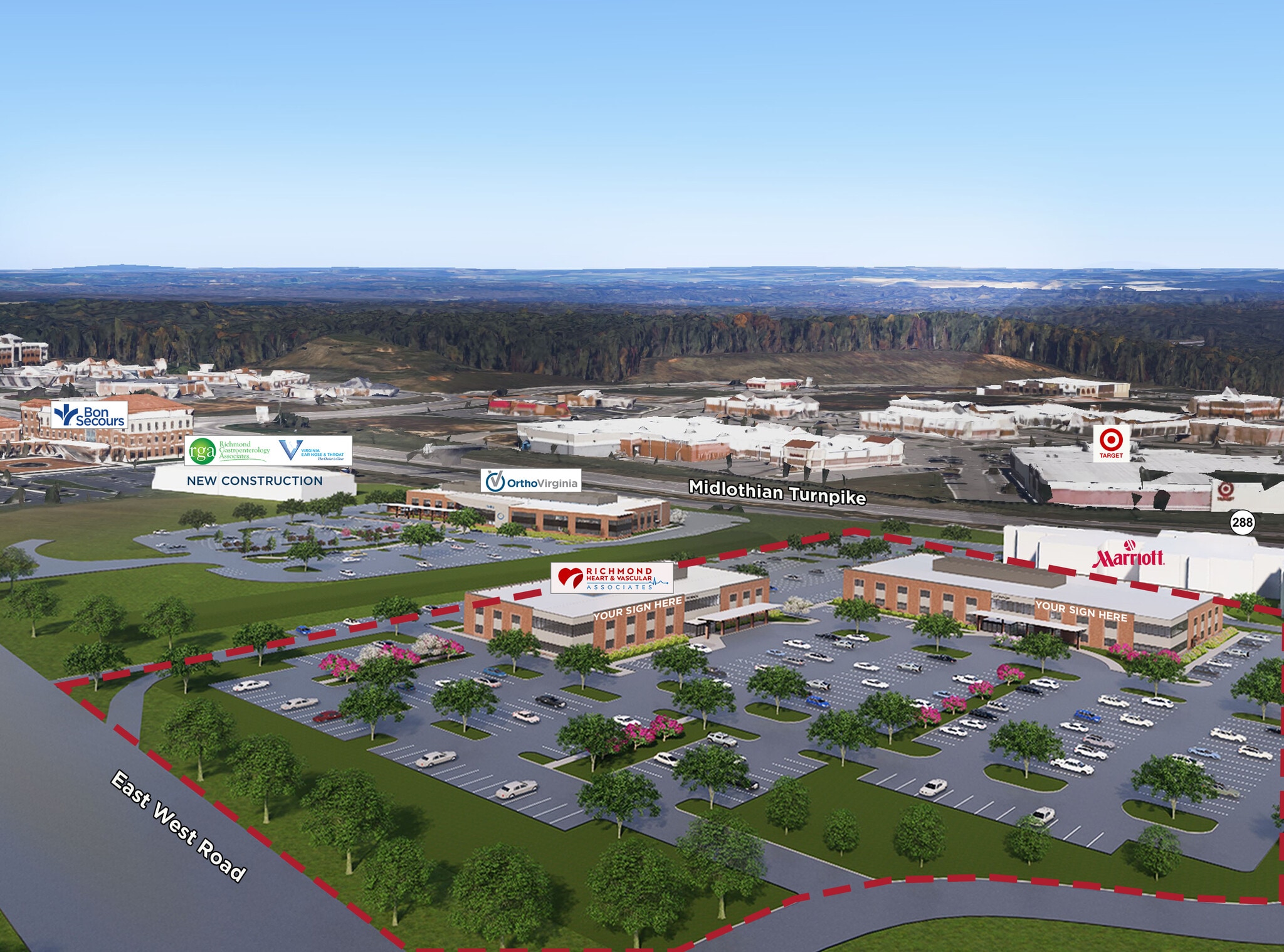 15201 East West Rd, Midlothian, VA for lease Primary Photo- Image 1 of 2