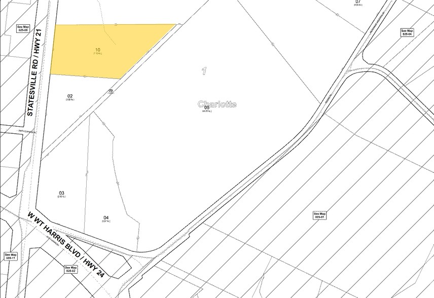 Statesville Rd, Charlotte, NC à vendre - Plan cadastral - Image 2 de 4