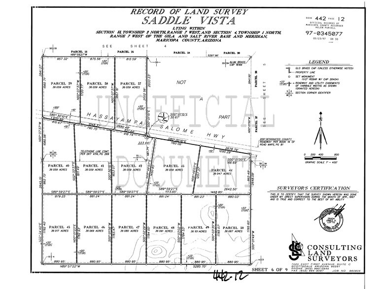 W Salome Hwy, Tonopah, AZ à vendre - Photo du bâtiment - Image 2 de 2