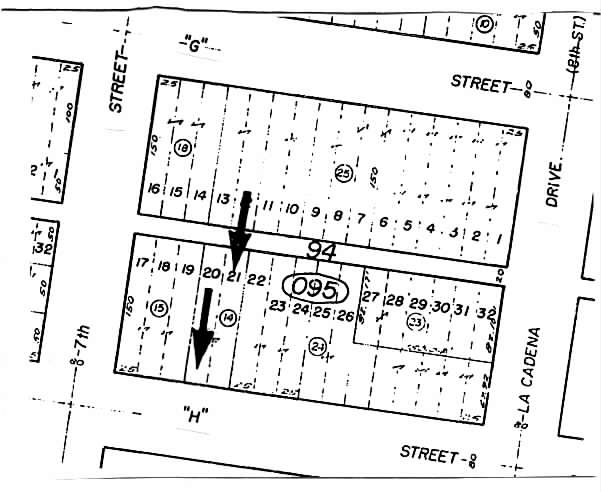 171 W H St, Colton, CA à louer - Plan cadastral - Image 2 de 2