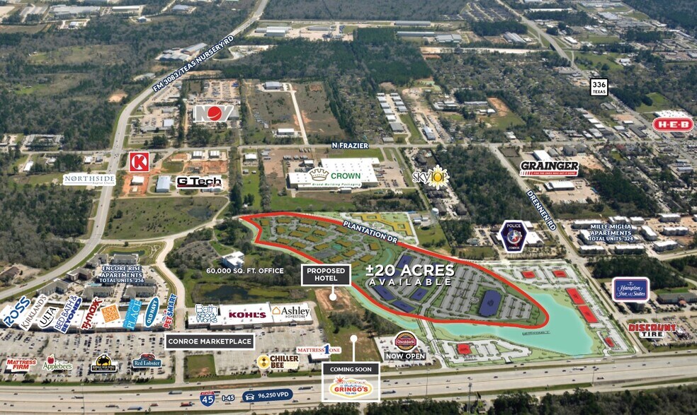 Plantation Dr., Conroe, TX à vendre - Photo principale - Image 1 de 4