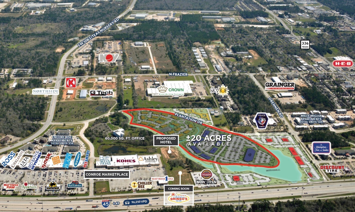 Plantation Dr., Conroe, TX for sale Primary Photo- Image 1 of 5