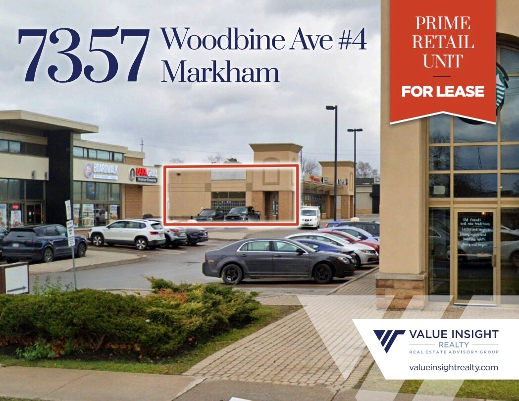 7357 Woodbine Ave, Markham, ON à vendre Photo du bâtiment- Image 1 de 1