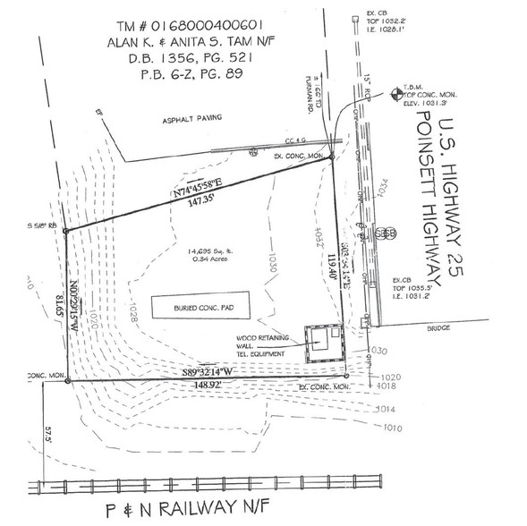 1501 Poinsett Hwy, Greenville, SC à vendre - Plan cadastral - Image 2 de 2