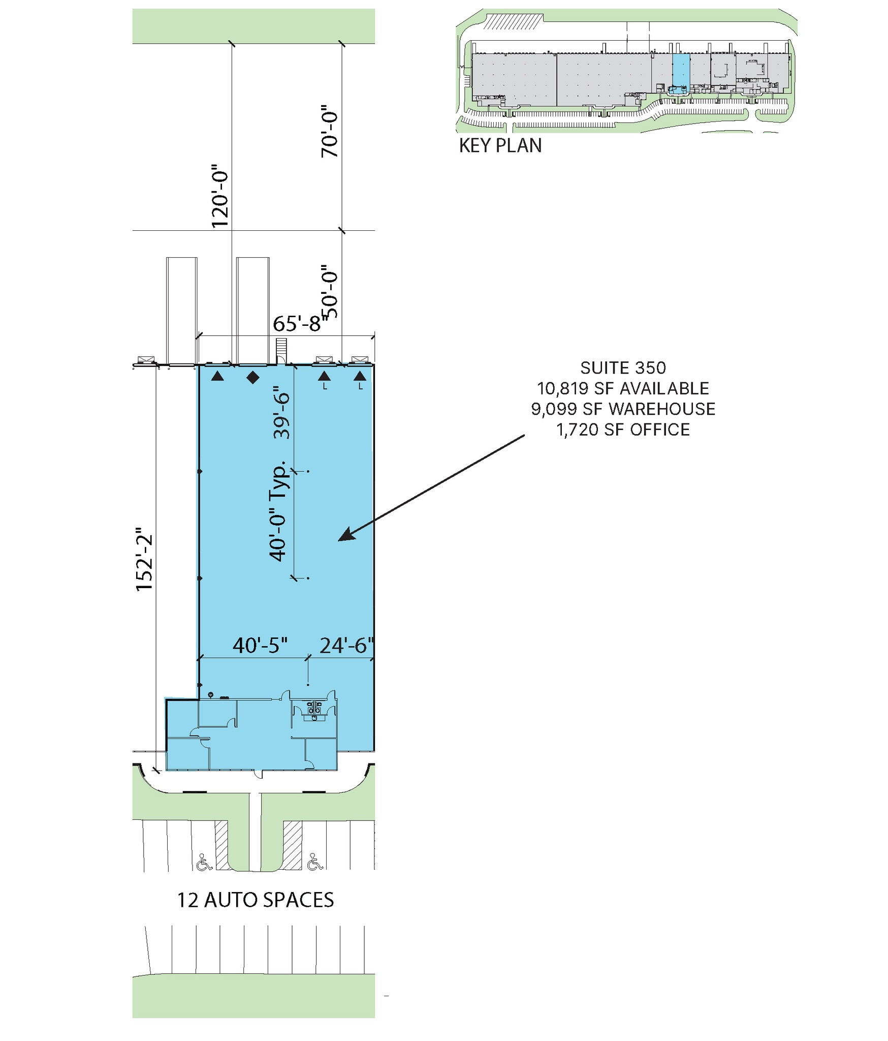 560 Atlanta S Pky, College Park, GA à louer Plan d’étage- Image 1 de 1