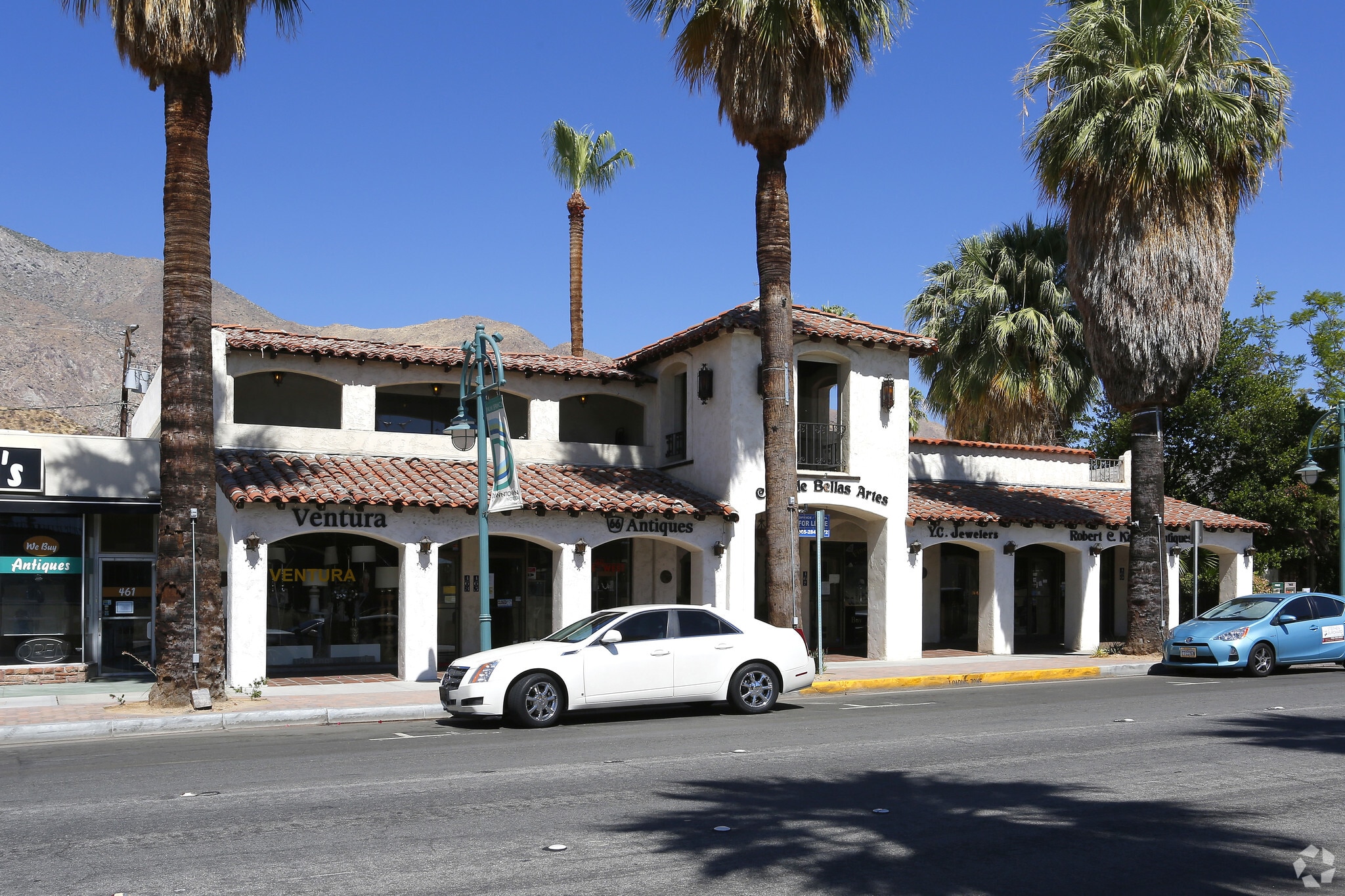 463-477 N Palm Canyon Dr, Palm Springs, CA for lease Building Photo- Image 1 of 6