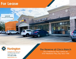More details for 22167 Westheimer Pky, Katy, TX - Retail for Lease