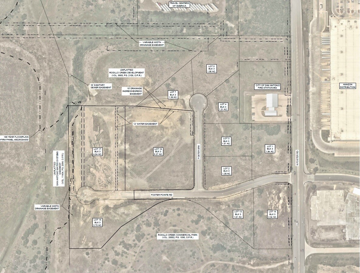 Foster Road, San Antonio, TX for sale Aerial- Image 1 of 4