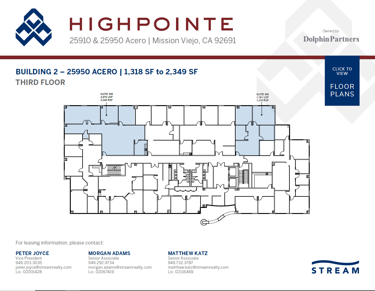 25950 Acero, Mission Viejo, CA à louer Plan d  tage- Image 1 de 1