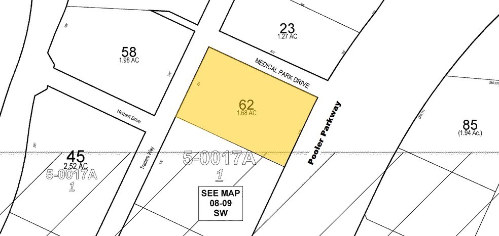400 Pooler Pky, Pooler, GA for lease - Plat Map - Image 1 of 22