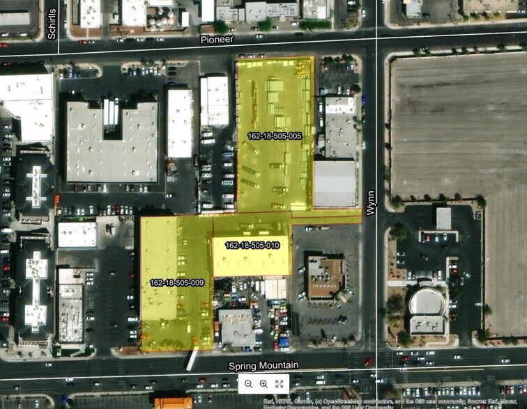 4150 Spring Mountain Rd, Las Vegas, NV à vendre - Aérien - Image 3 de 7