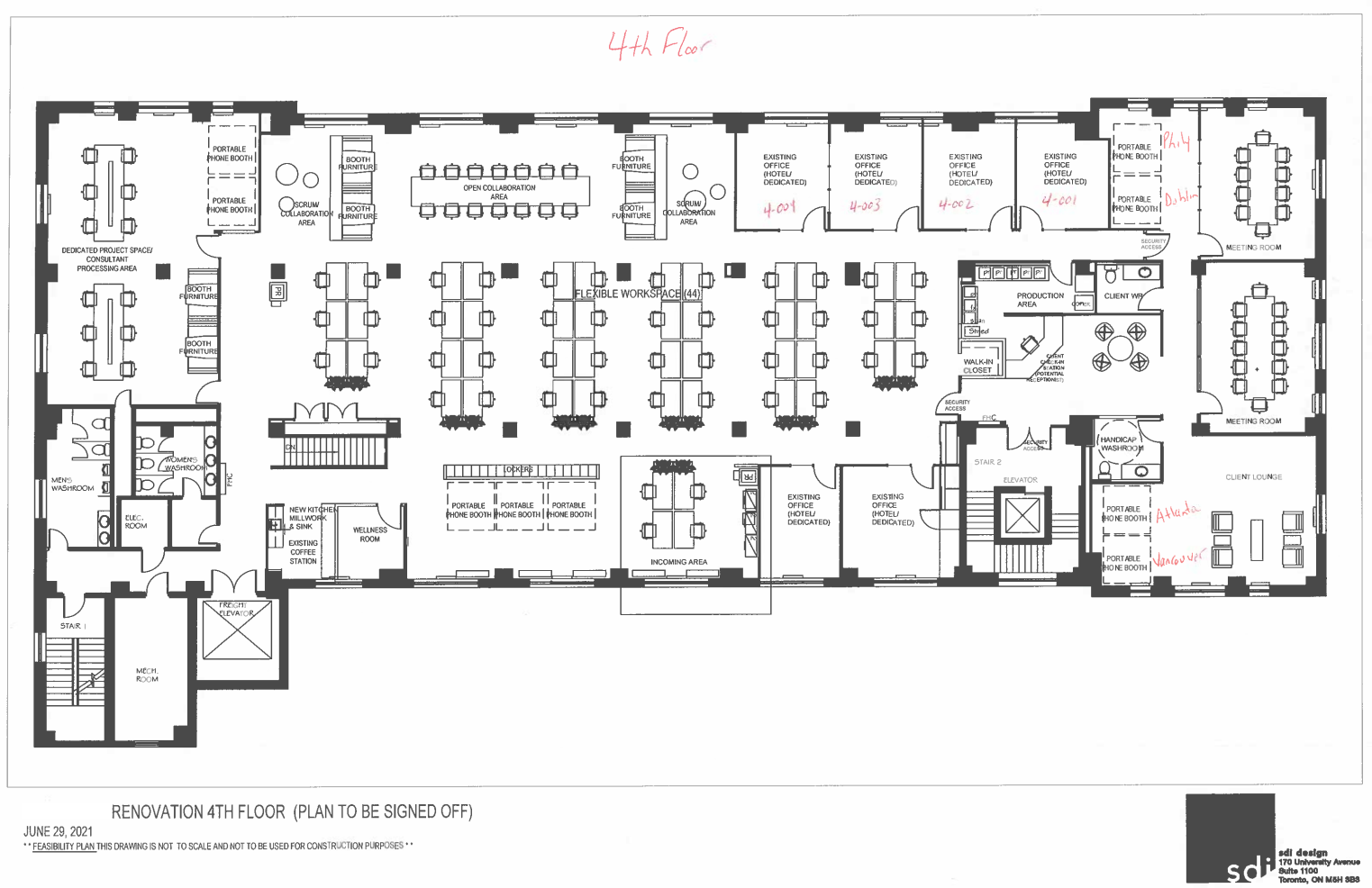 212 King St W, Toronto, ON for lease Floor Plan- Image 1 of 1